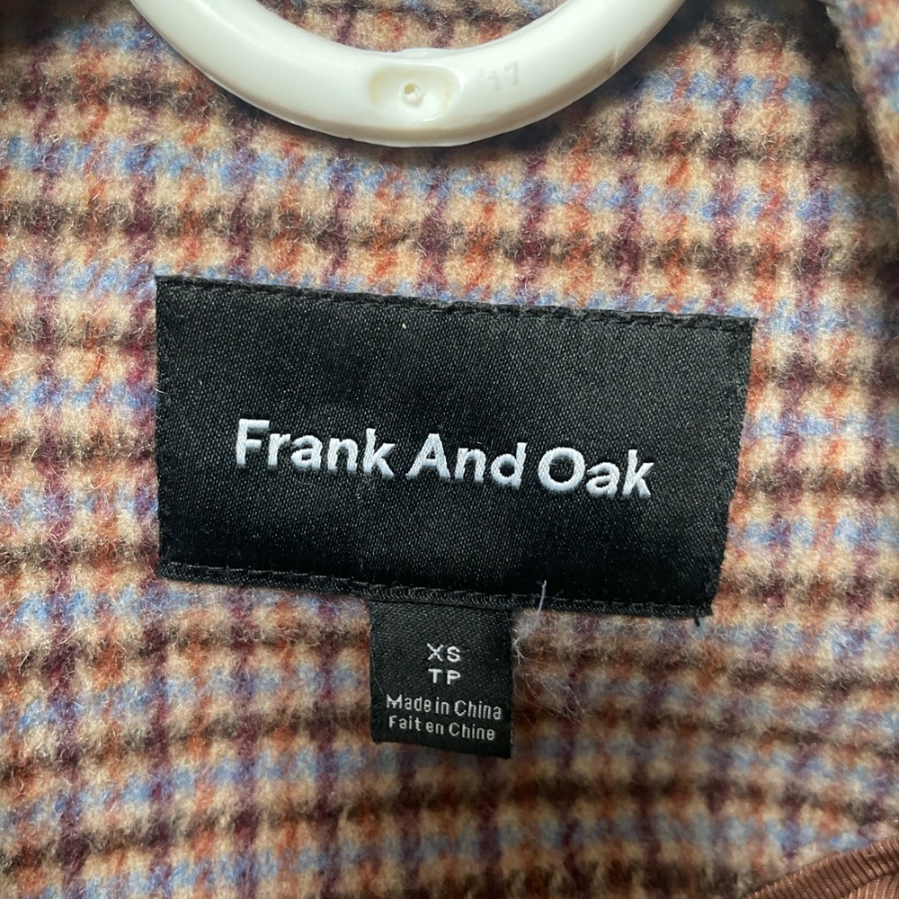 Frank And Oak Houndstooth Double-Breasted Blazer - Picture 4 of 4